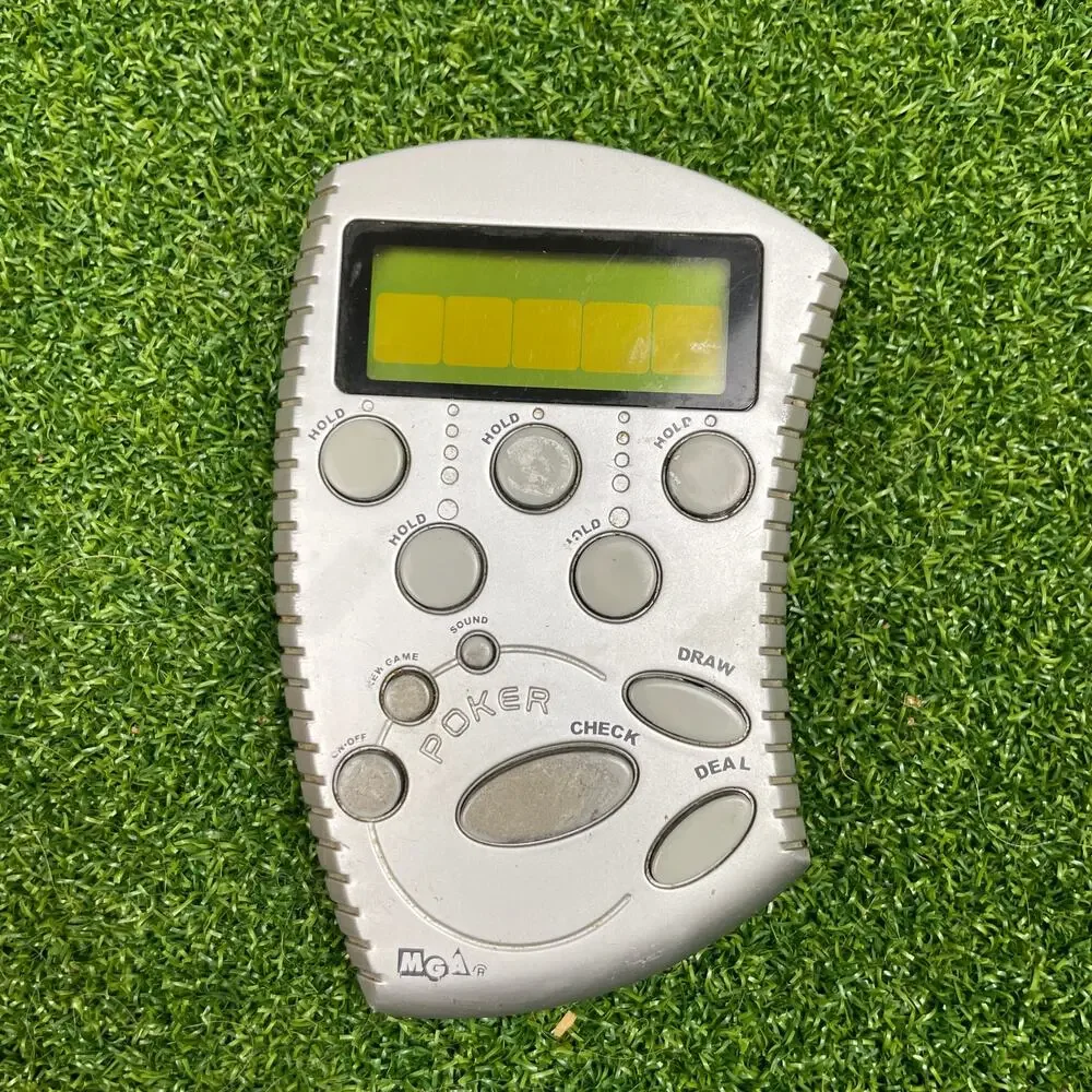 Vintage 2000 MGA Handheld Electronic Poker Game